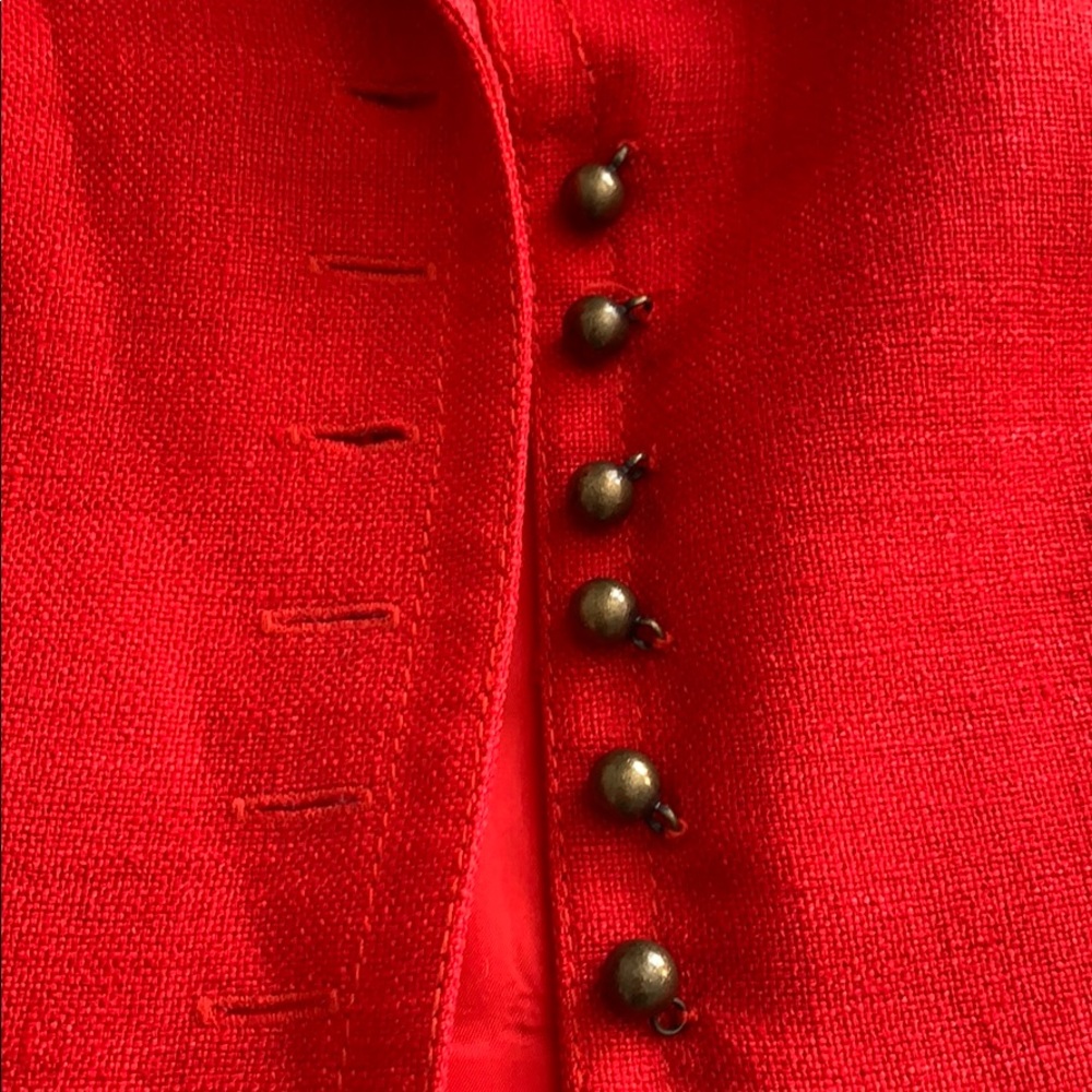 Beautiful Red Blazer - Picture 3 of 5